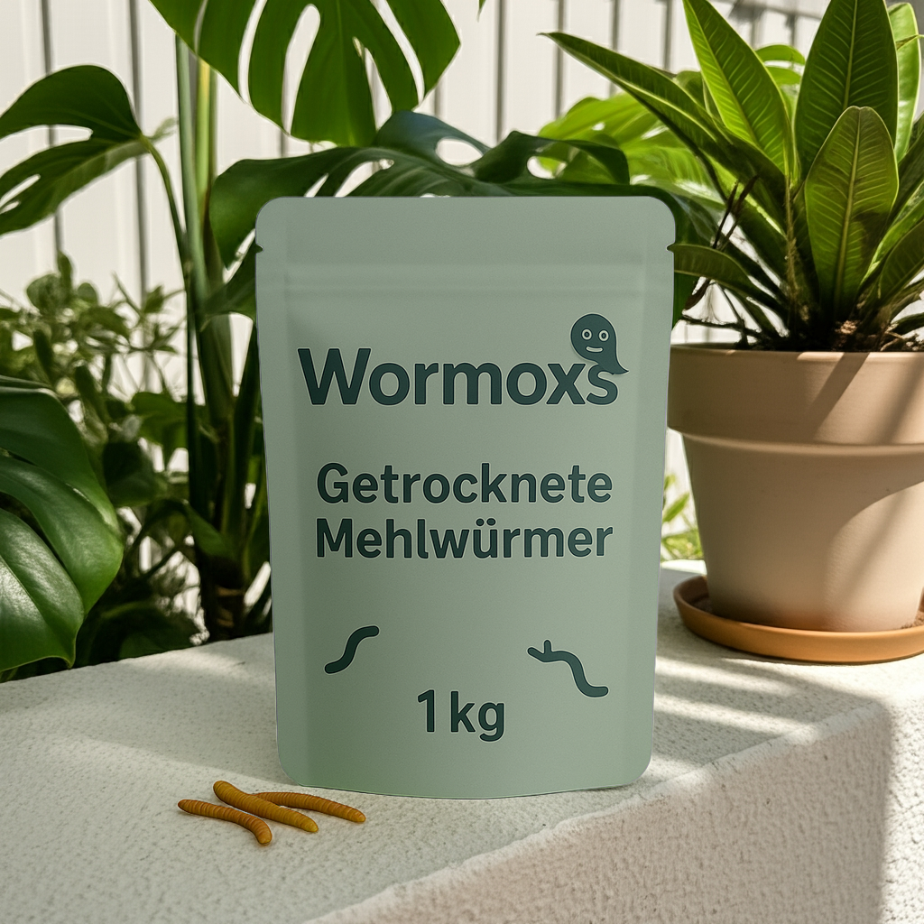 1 KG Getrocknete Mehlwürmer