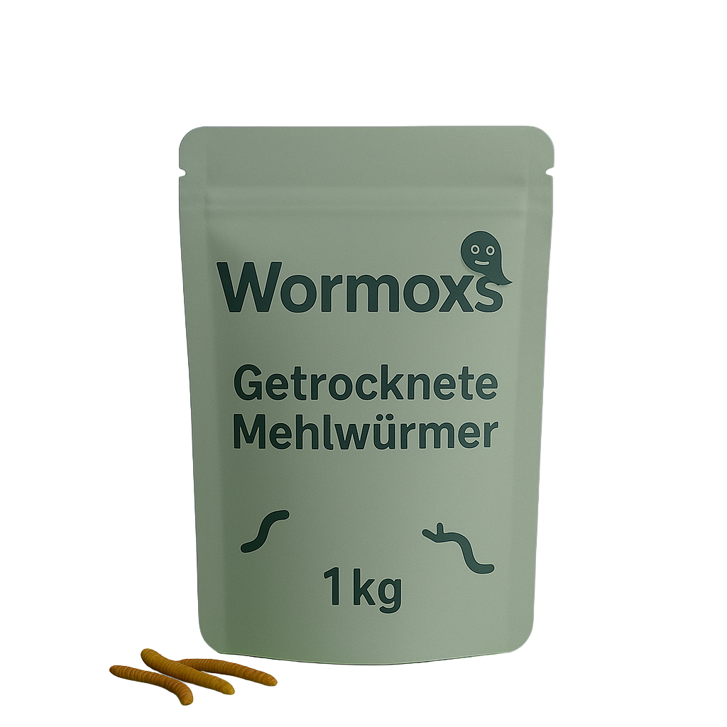 1 KG Getrocknete Mehlwürmer
