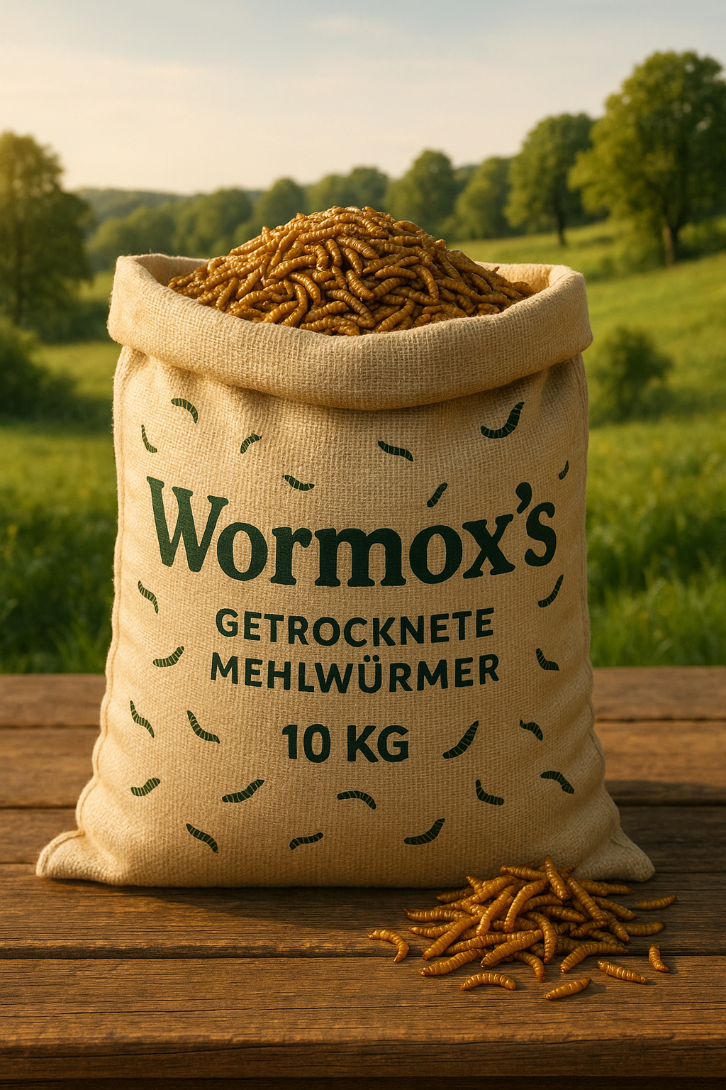 Getrocknete Mehlwürmer (10KG)